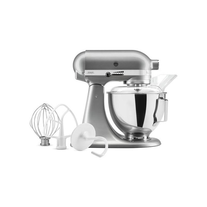 Image of KITCHENAID Robot pâtissier 4.3 L sur socle Chrome Métallique - 5KSM95PSEMC